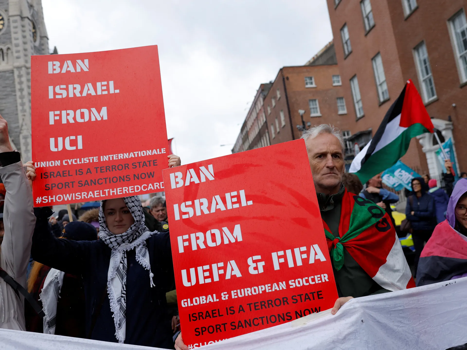 Irish football body overwhelmingly backs call for Israel’s ban from UEFA | Football News