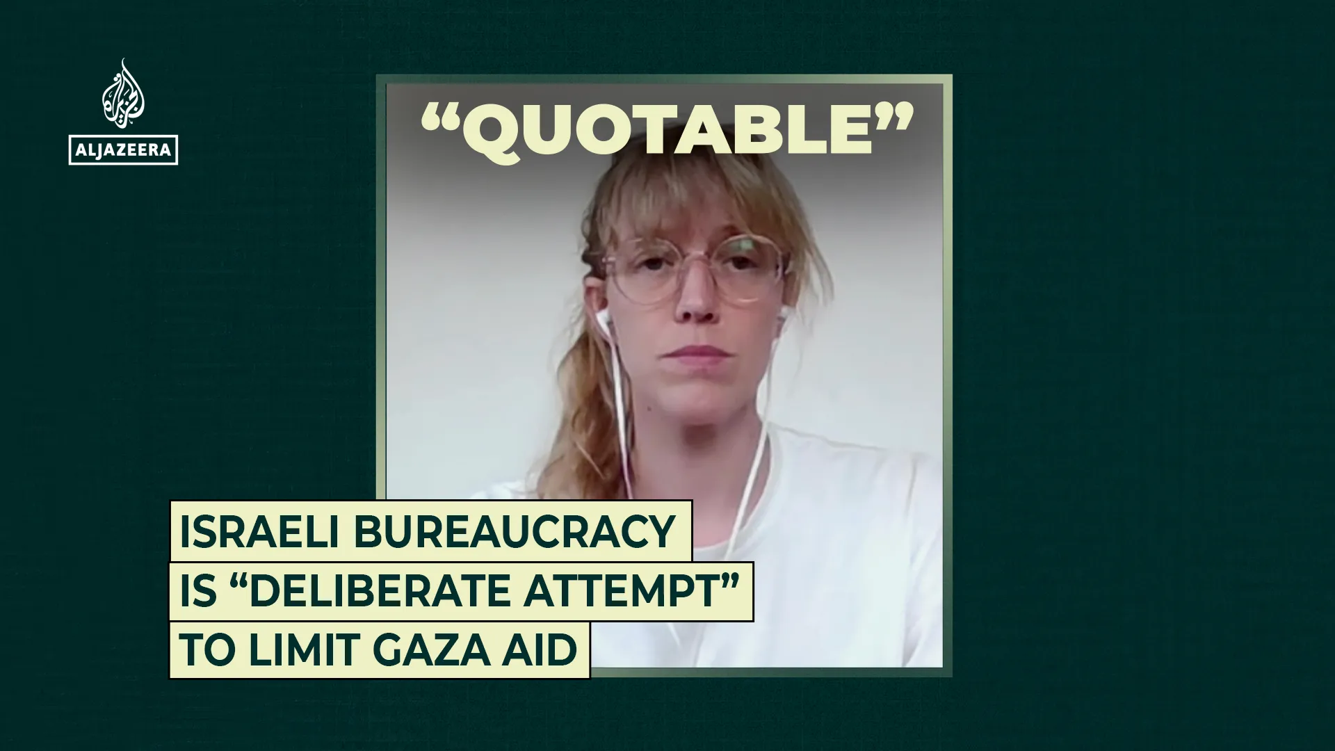 Israeli bureaucracy is “deliberate attempt” to limit Gaza aid