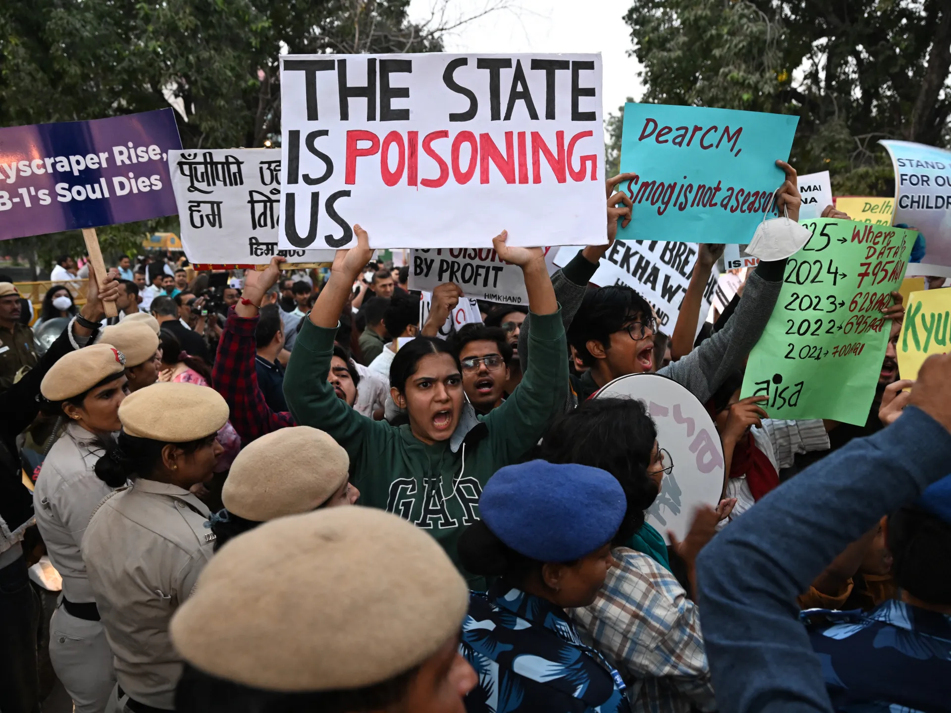 ‘I just want to breathe’: Protests over pollution in New Delhi | Climate Crisis News