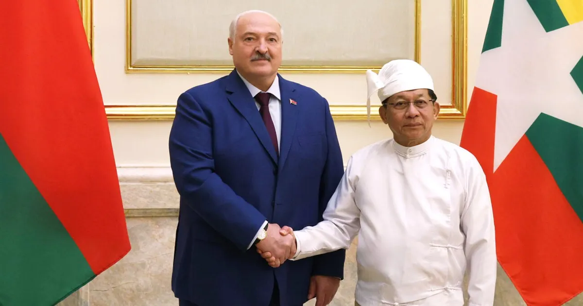 Belarus’s Lukashenko becomes second only leader to visit Myanmar since coup | Elections News