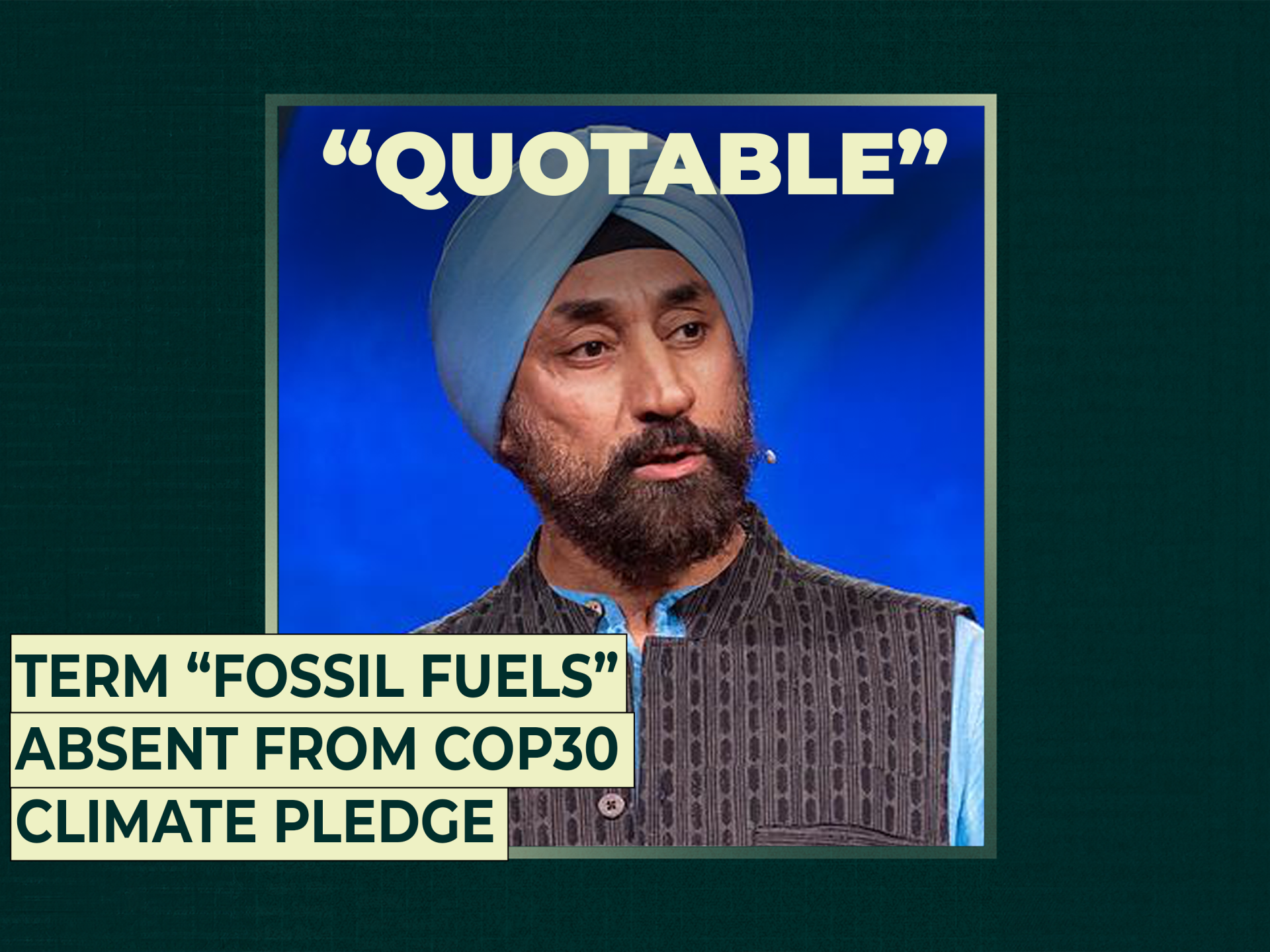 Term “fossil fuels” absent from COP30 climate pledge | Climate Crisis