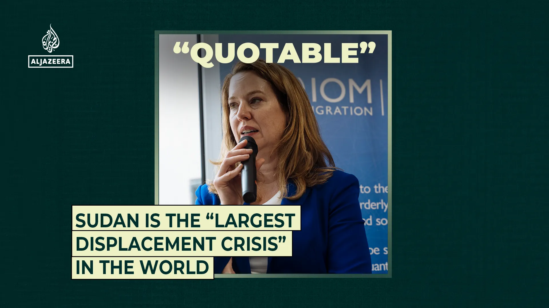 Sudan is the “largest displacement crisis in the world” | Digital Series