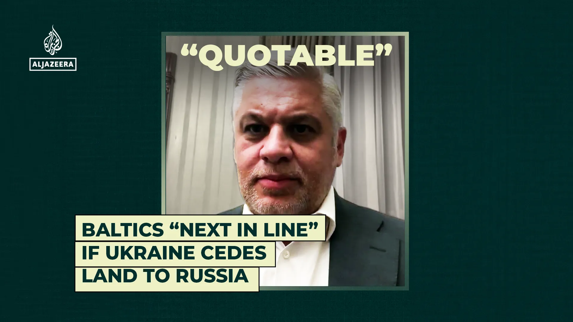 Baltics “next in line” if Ukraine cedes land to Russia | Russia-Ukraine war