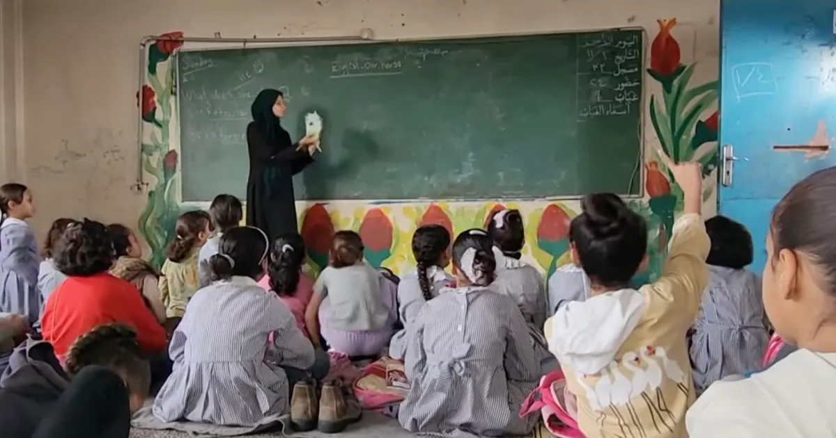 Gaza’s UNRWA schools are classrooms by day, displacement shelters at night | Israel-Palestine conflict News