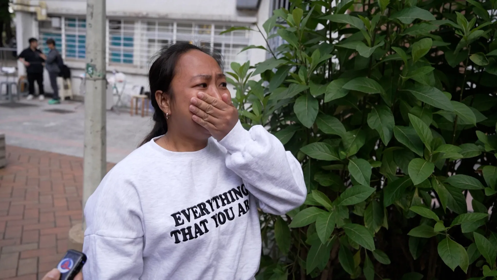 Nanny streamed dramatic escape from Hong Kong apartment fire to warn other | Social Media