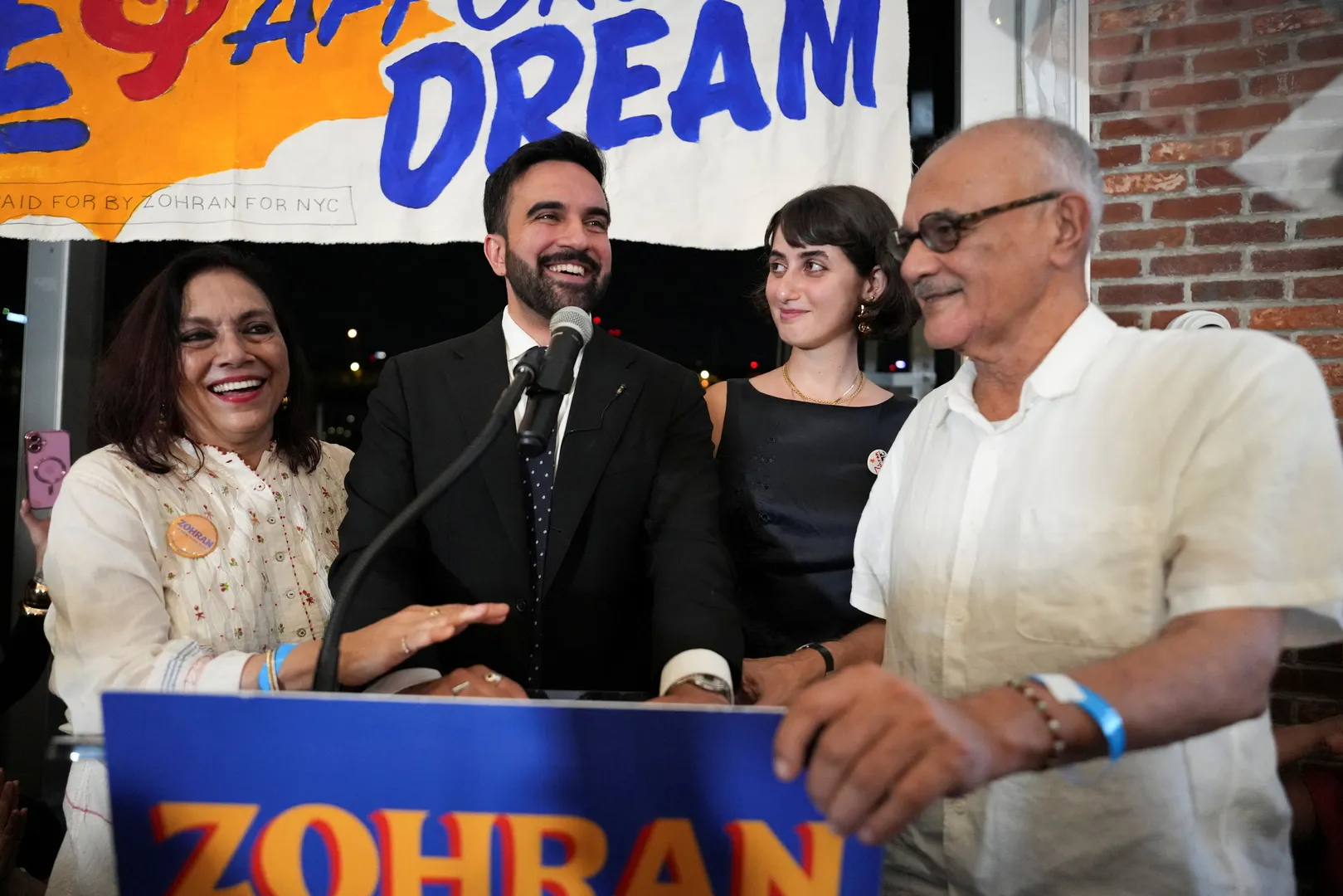 Gaza was ‘near and dear’ to Zohran Mamdani’s NYC mayoral bid, father says | Donald Trump