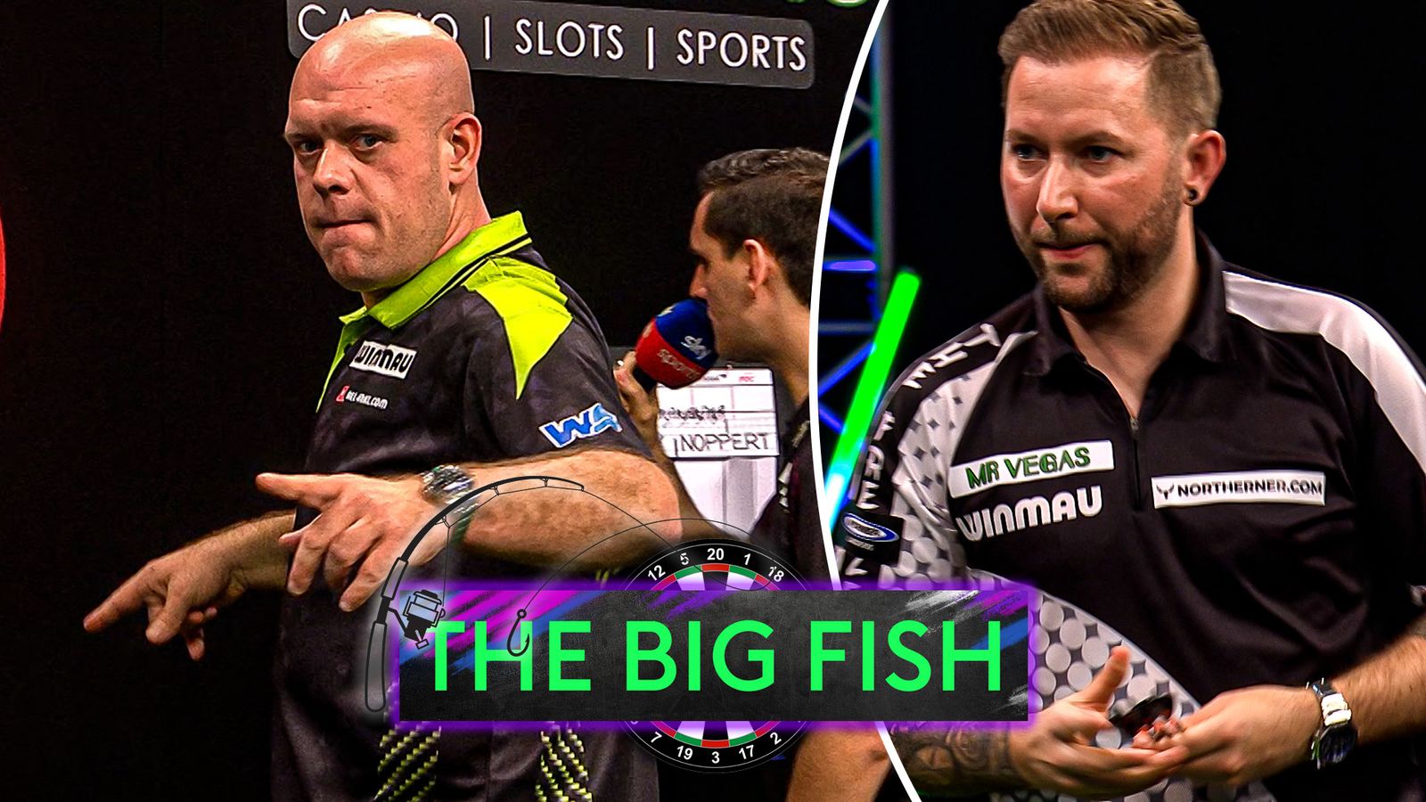 Anything you can do! MVG and Noppert trade stunning 'Big Fish' finishes