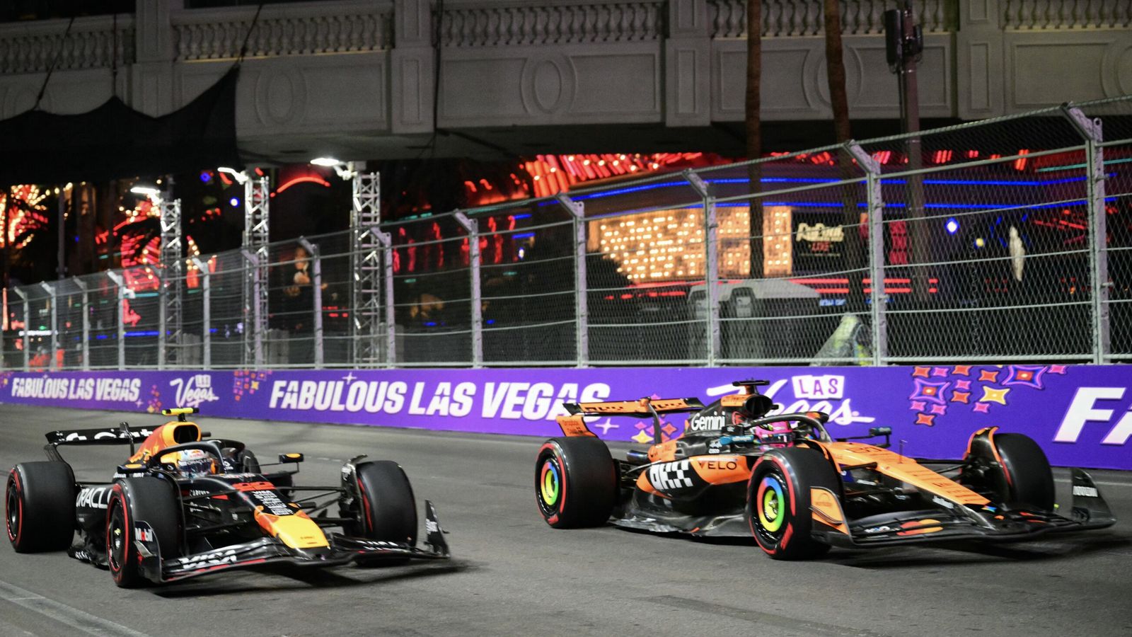 Las Vegas GP: Disruptive Friday practice and cold weather conditions tee up big fight for pole between McLaren, Mercedes, Red Bull, Ferrari | F1 News