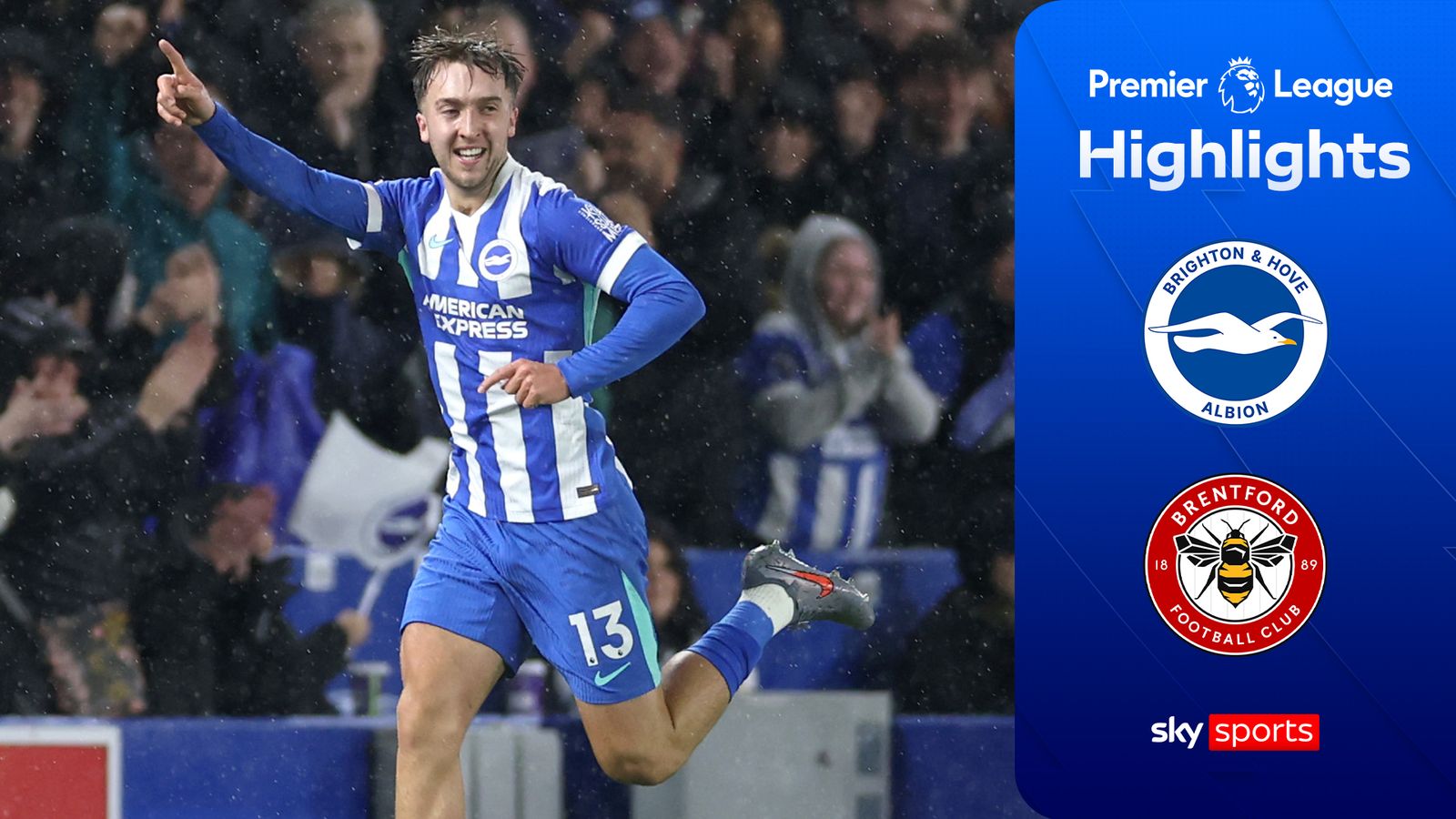 Late penalty drama as Brighton claim comeback win over Brentford