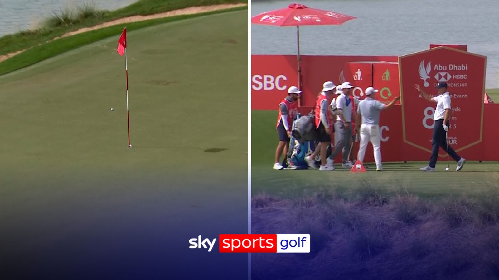 ‘That is PERFECTION!’ | Åberg sinks stunning hole-in-one!