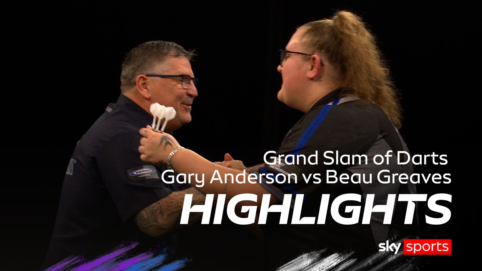 Highlights: Anderson edges Greaves in Grand Slam cracker