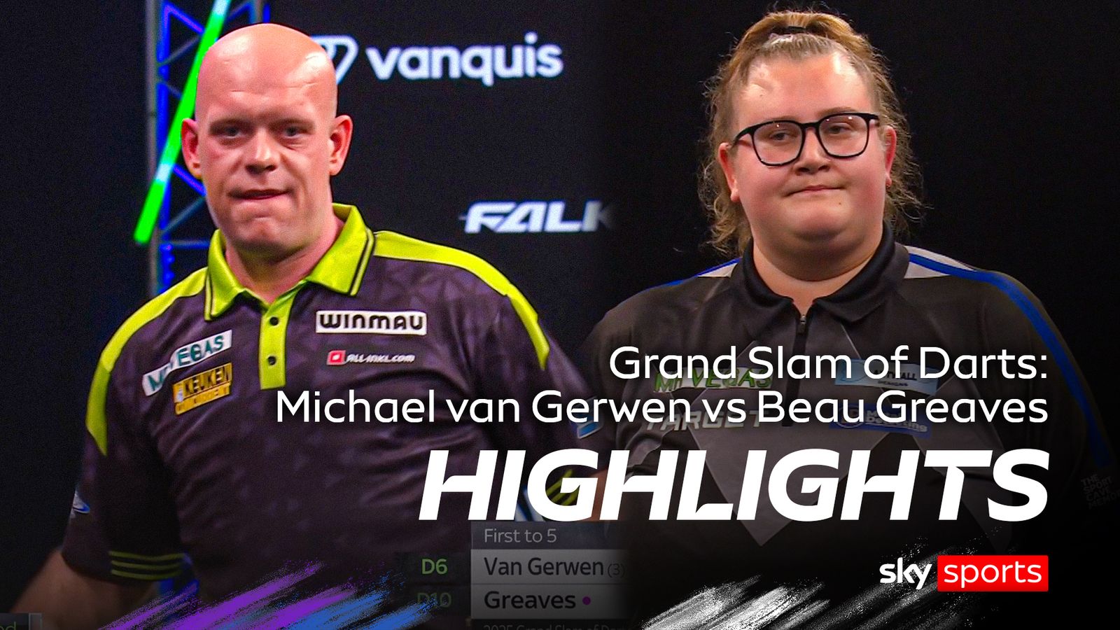 'DRAMA at the Grand Slam!' | Greaves pushes MVG all the way in thriller!
