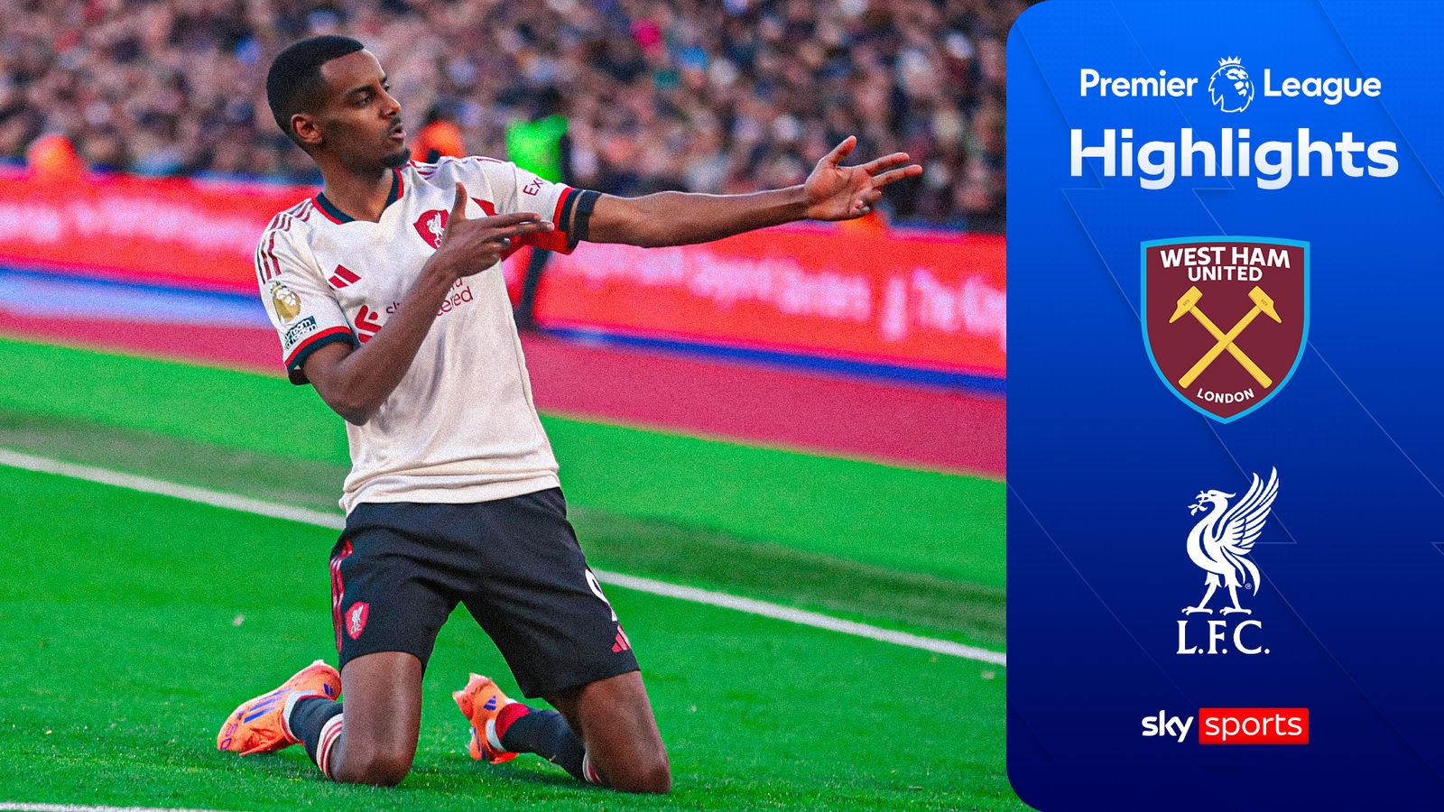 Isak opens Liverpool PL goal account in win over West Ham