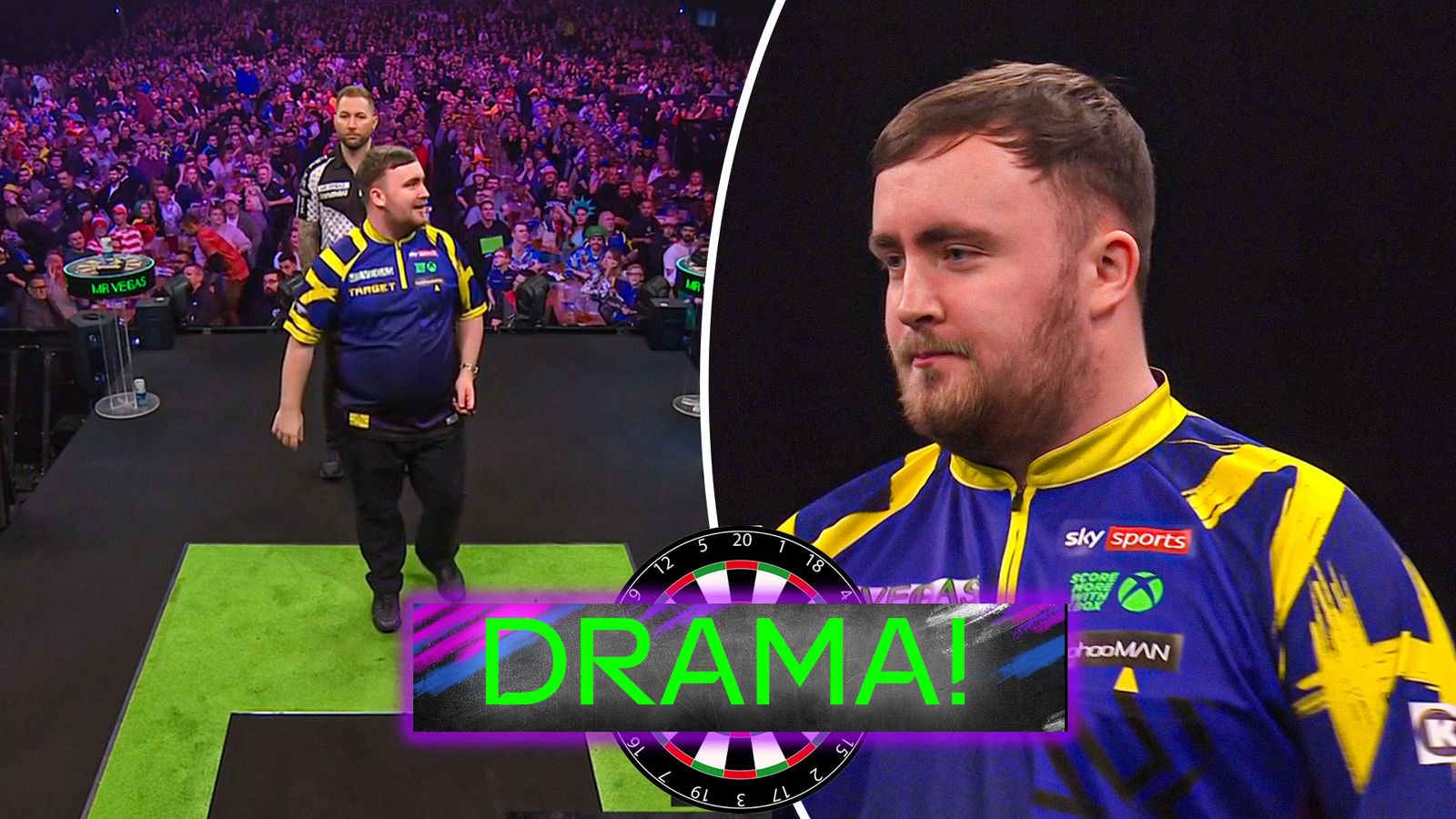 Littler RAGES after crowd distraction in semi-final!