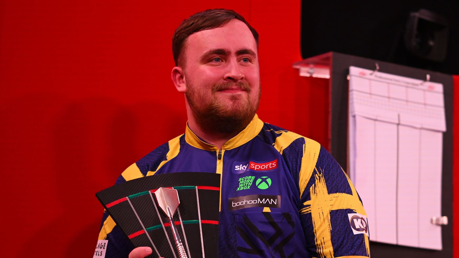 Luke Littler clinches Players Championship Finals title with victory over Nathan Aspinall in Minehead final | Darts News