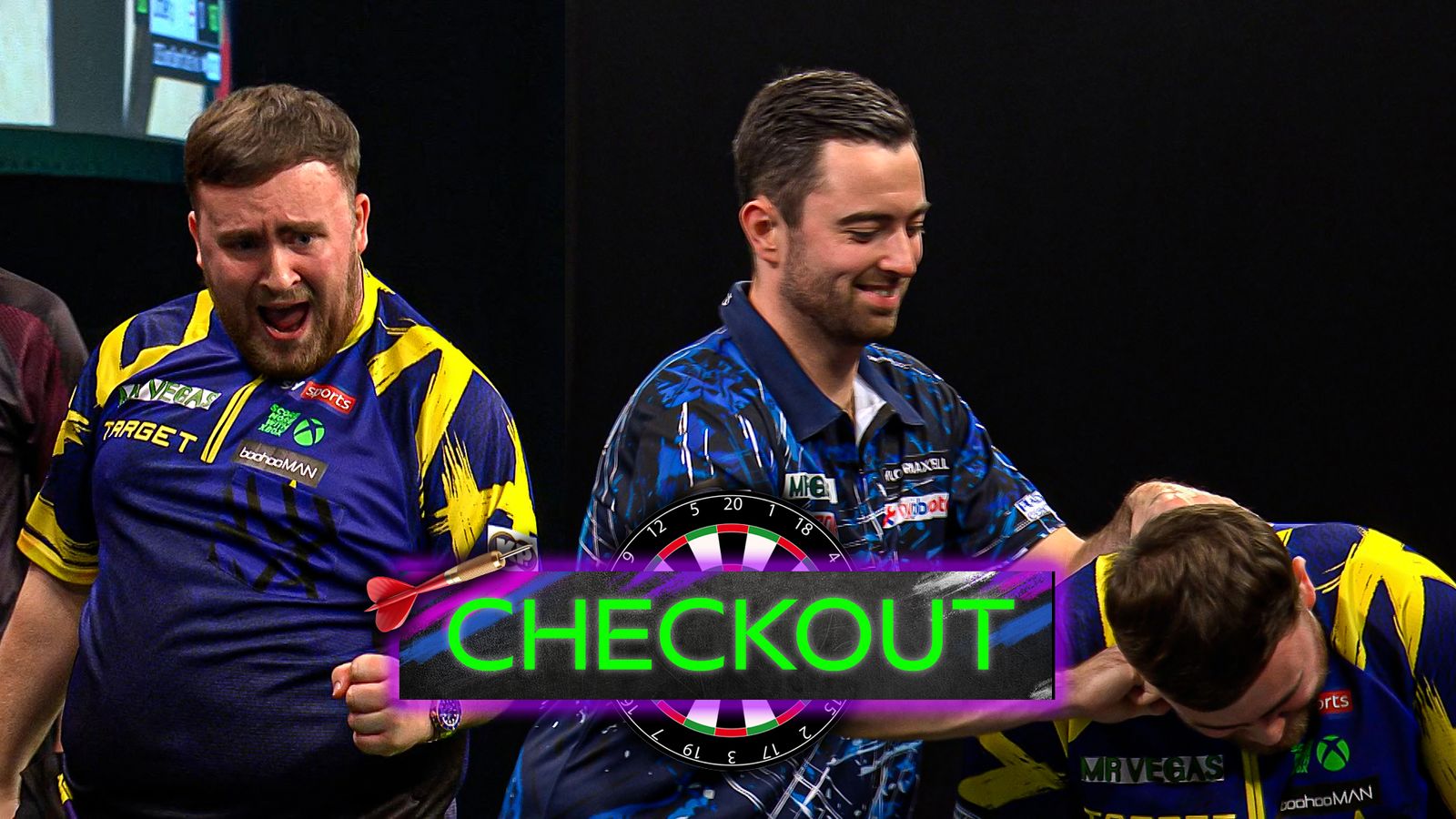 Big moment! Humphries teases Littler after spectacular 160 finish!