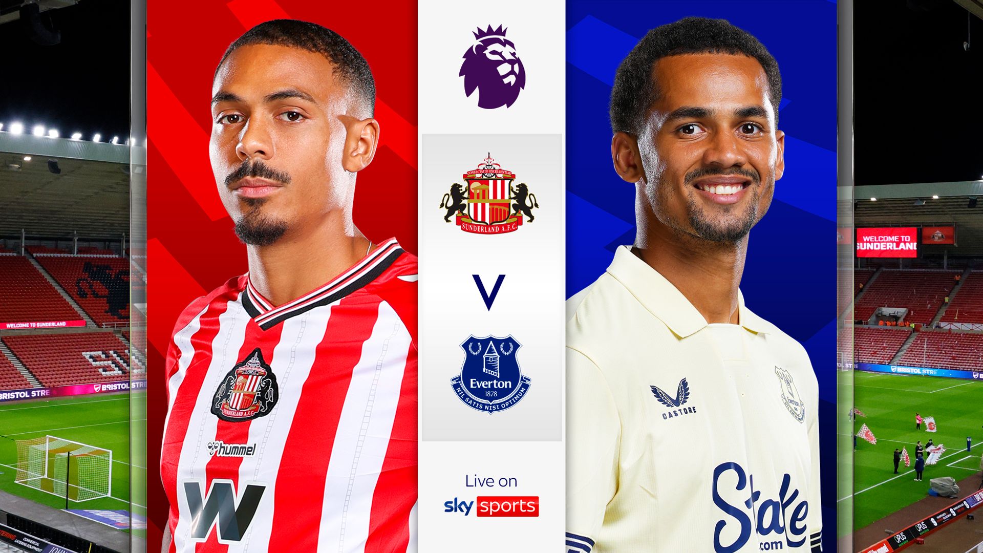 Live Commentary – Sunderland vs Everton