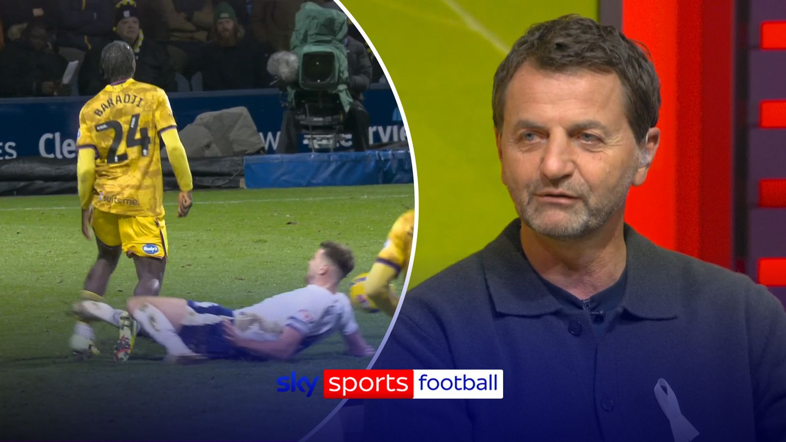 'That is a SHOCKING tackle' | Should Whiteman have seen red for his late challenge?