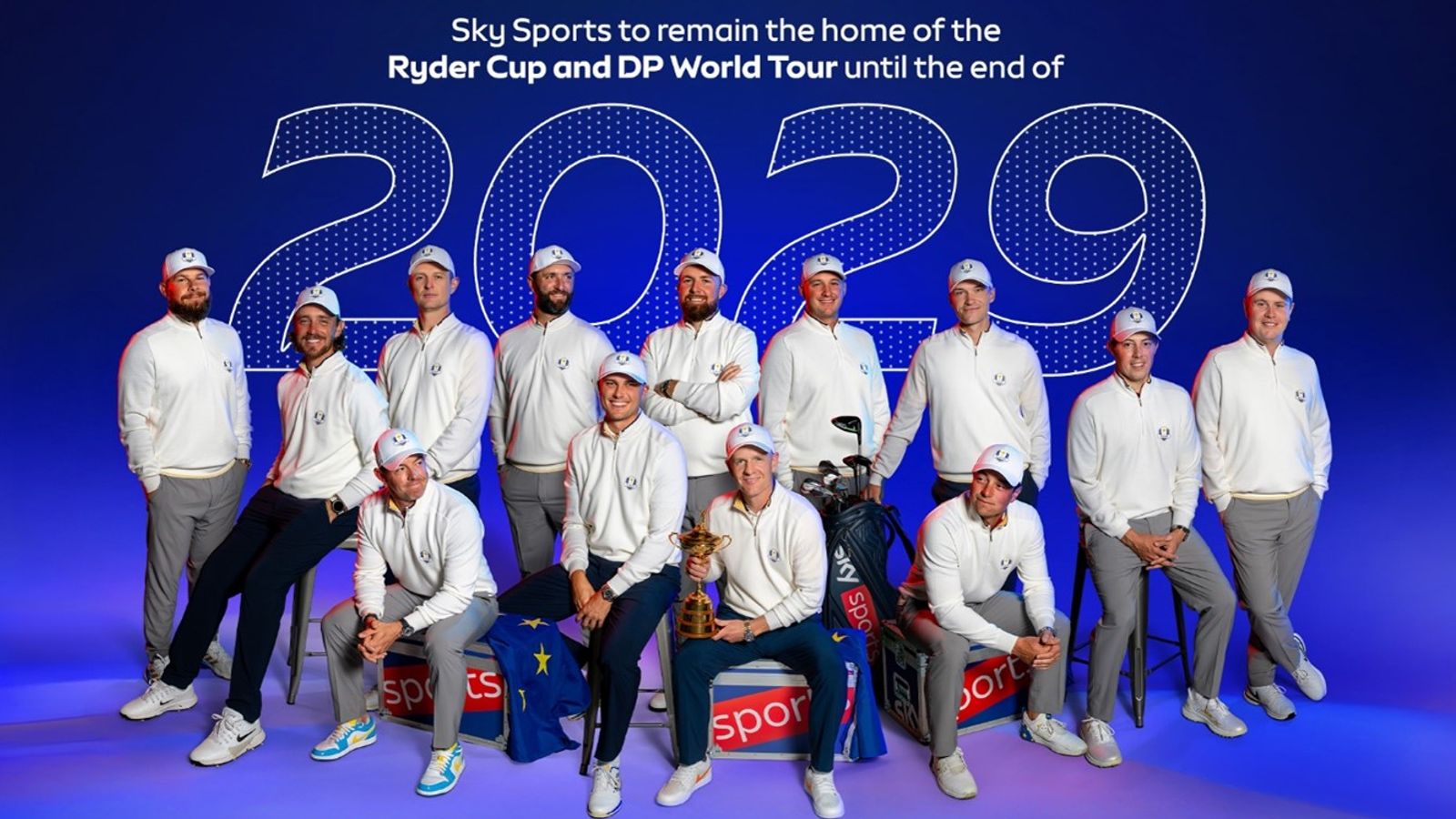 Sky Sports to remain home of Ryder Cup and DP World Tour until 2029 under new rights extension | Golf News