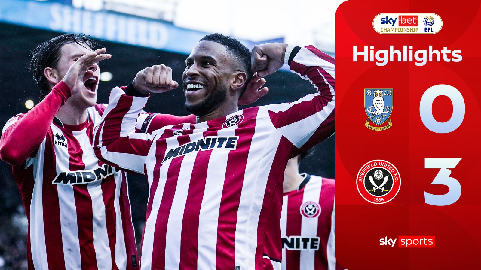 Derby delight! Sheffield Utd sweep past rivals Sheffield Wednesday