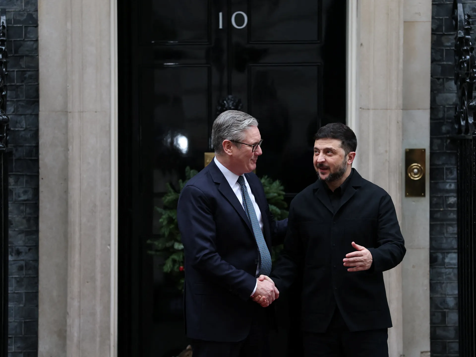 Russia-Ukraine war live: Zelenskyy in London as E3 talks under way