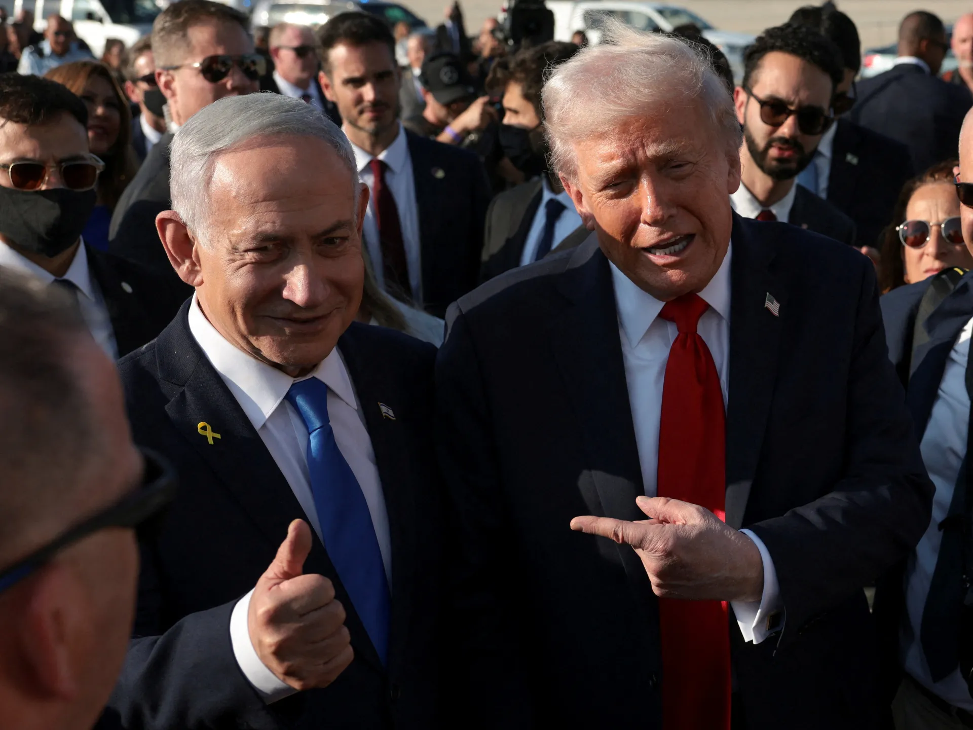 Trump live: US president to meet with Israel’s Benjamin Netanyahu | Donald Trump News