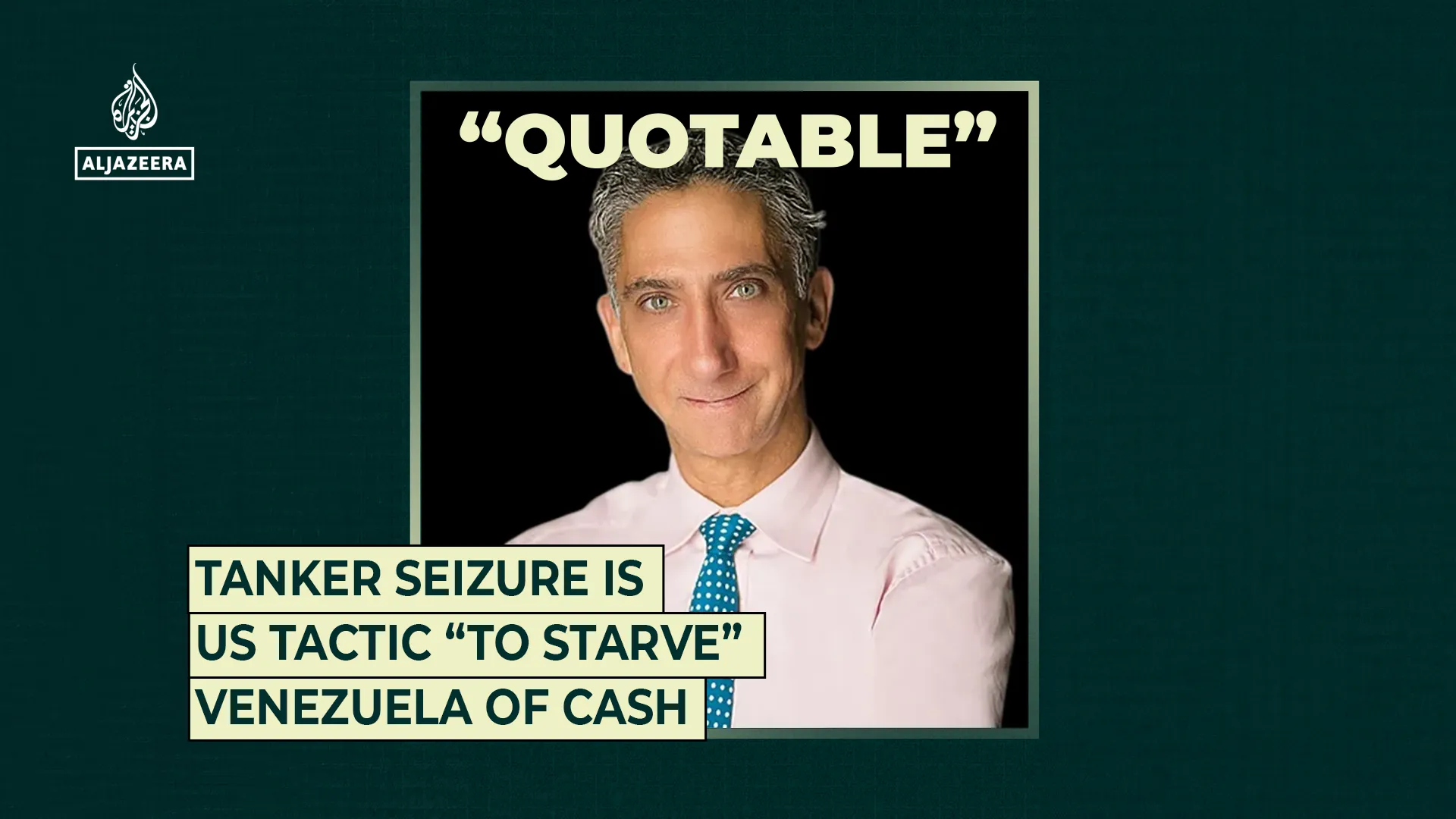 Tanker seizure is US tactic “to starve” Venezuela of cash