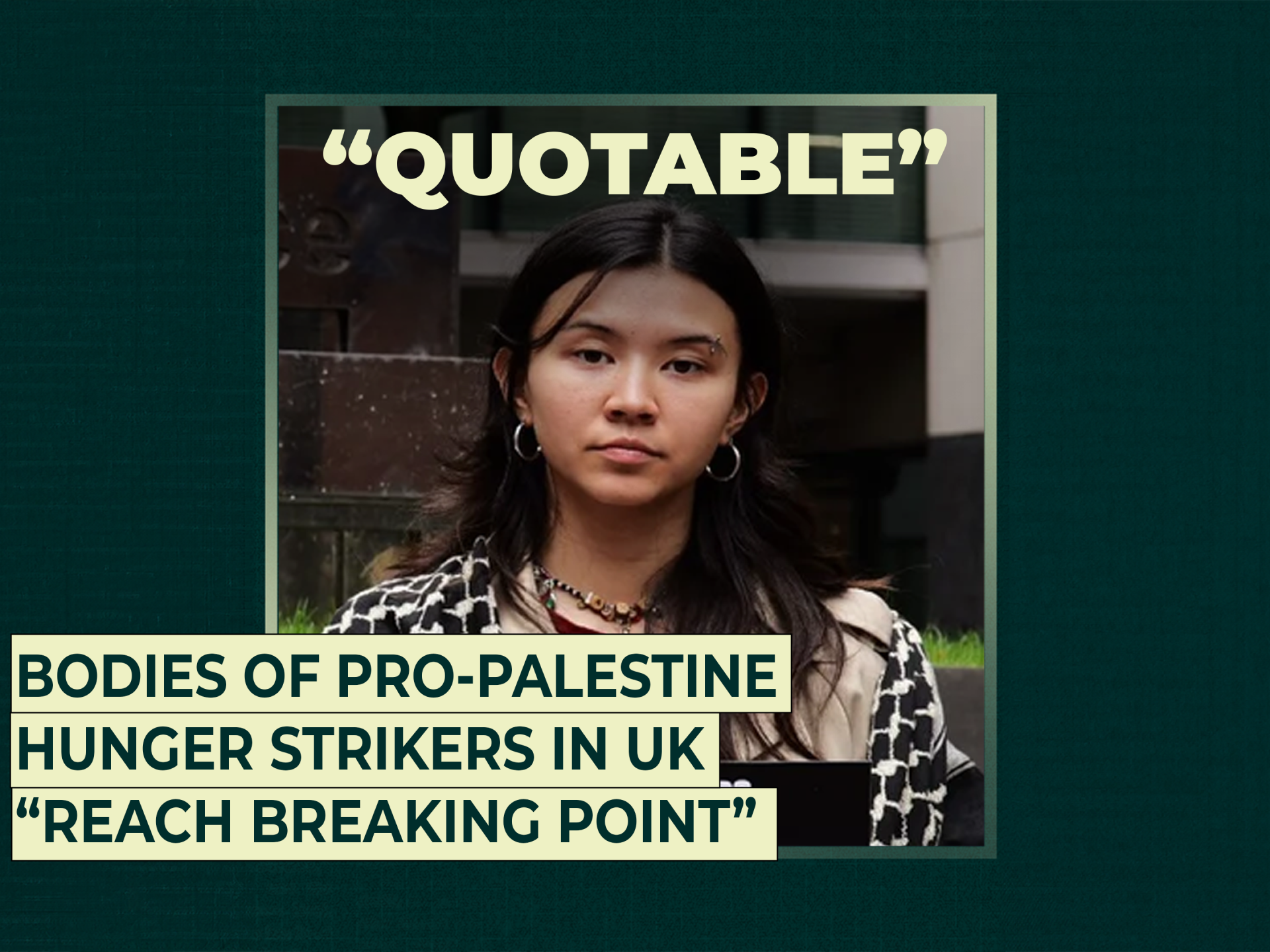 Bodies of pro-Palestine hunger strikers in UK “reach breaking point” | Gaza