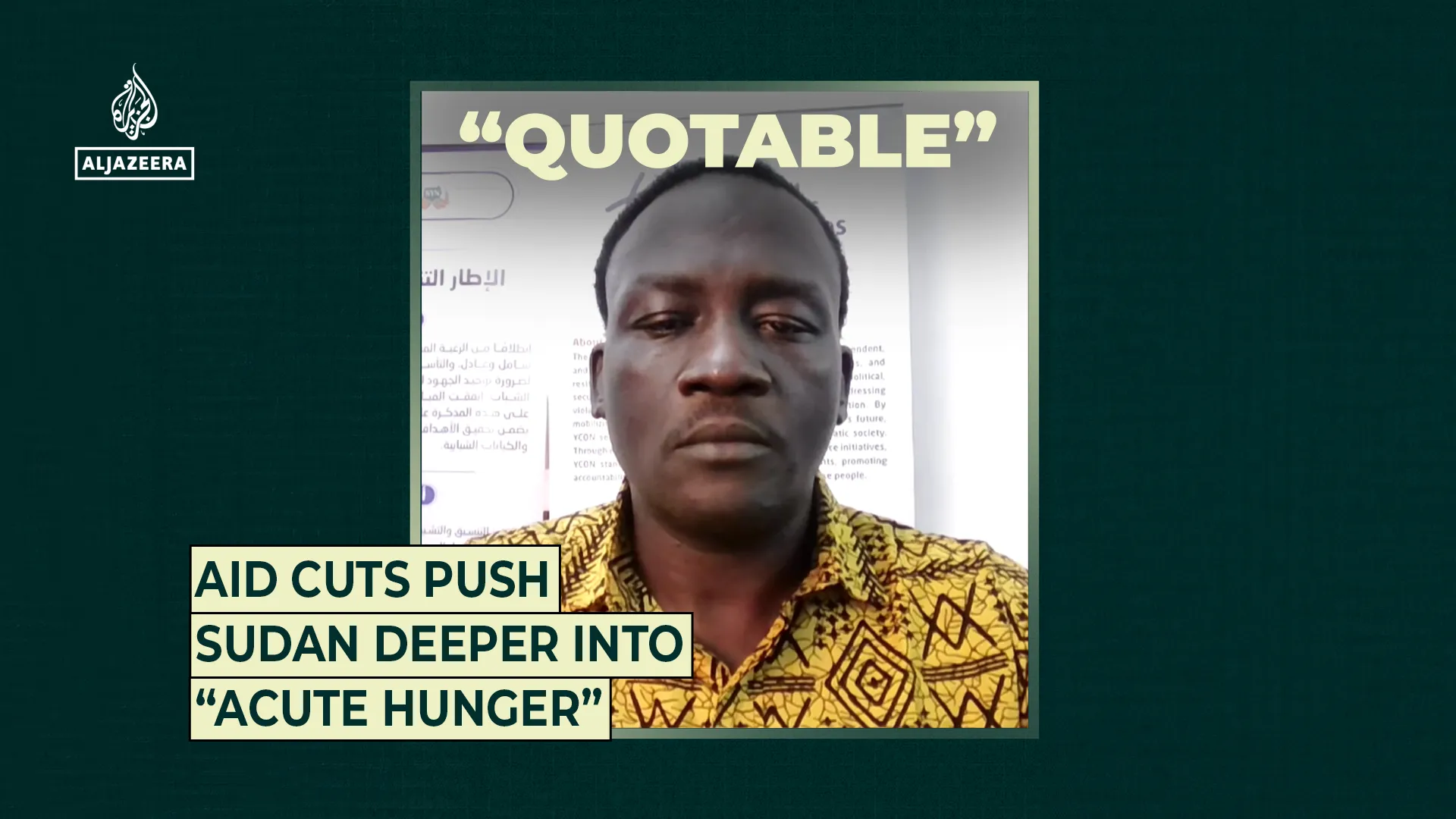 Aid cuts push Sudan deeper into “acute hunger” | Sudan war