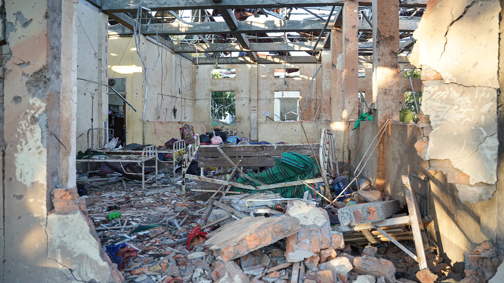 Myanmar junta’s air attack on hospital kills dozens of people | Conflict