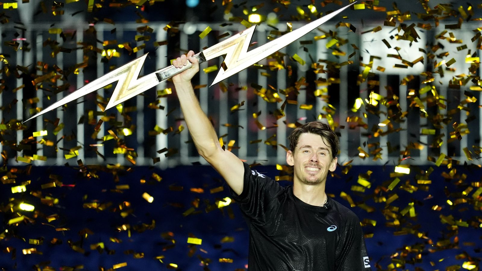 Alex De Minaur becomes first person to win three Ultimate Tennis Showdowns after defeating Casper Ruud in London | Tennis News