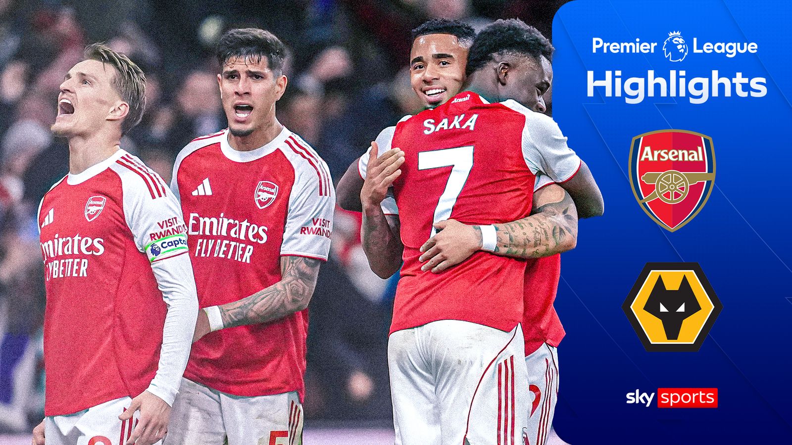 DRAMA! Arsenal snatch late win over Wolves to move five points clear!