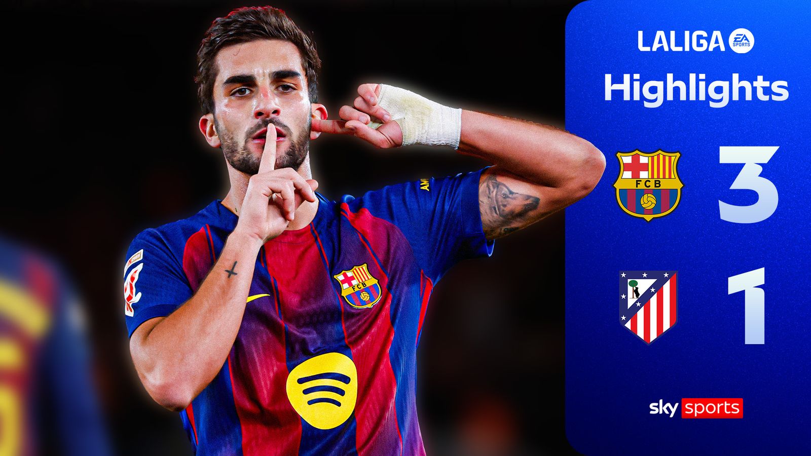 Barcelona come from behind to beat Atletico Madrid