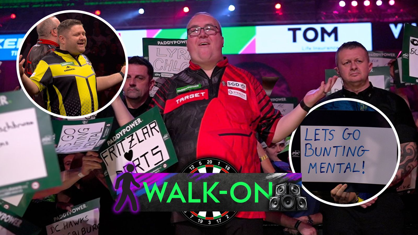 Opponent joins in with Bunting's ICONIC walk-on song!