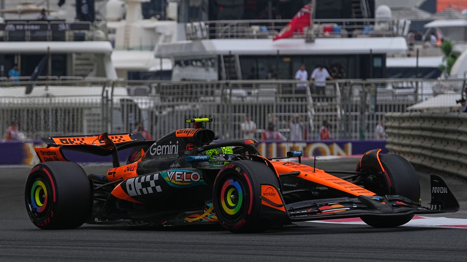 Abu Dhabi GP: Lando Norris edges title rival Max Verstappen in Practice One at championship decider | F1 News