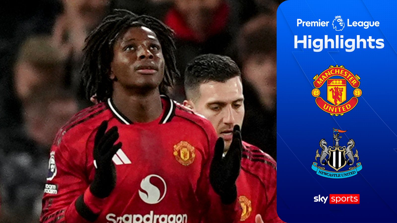 Man Utd hang on for home win thanks to STUNNING Dorgu volley