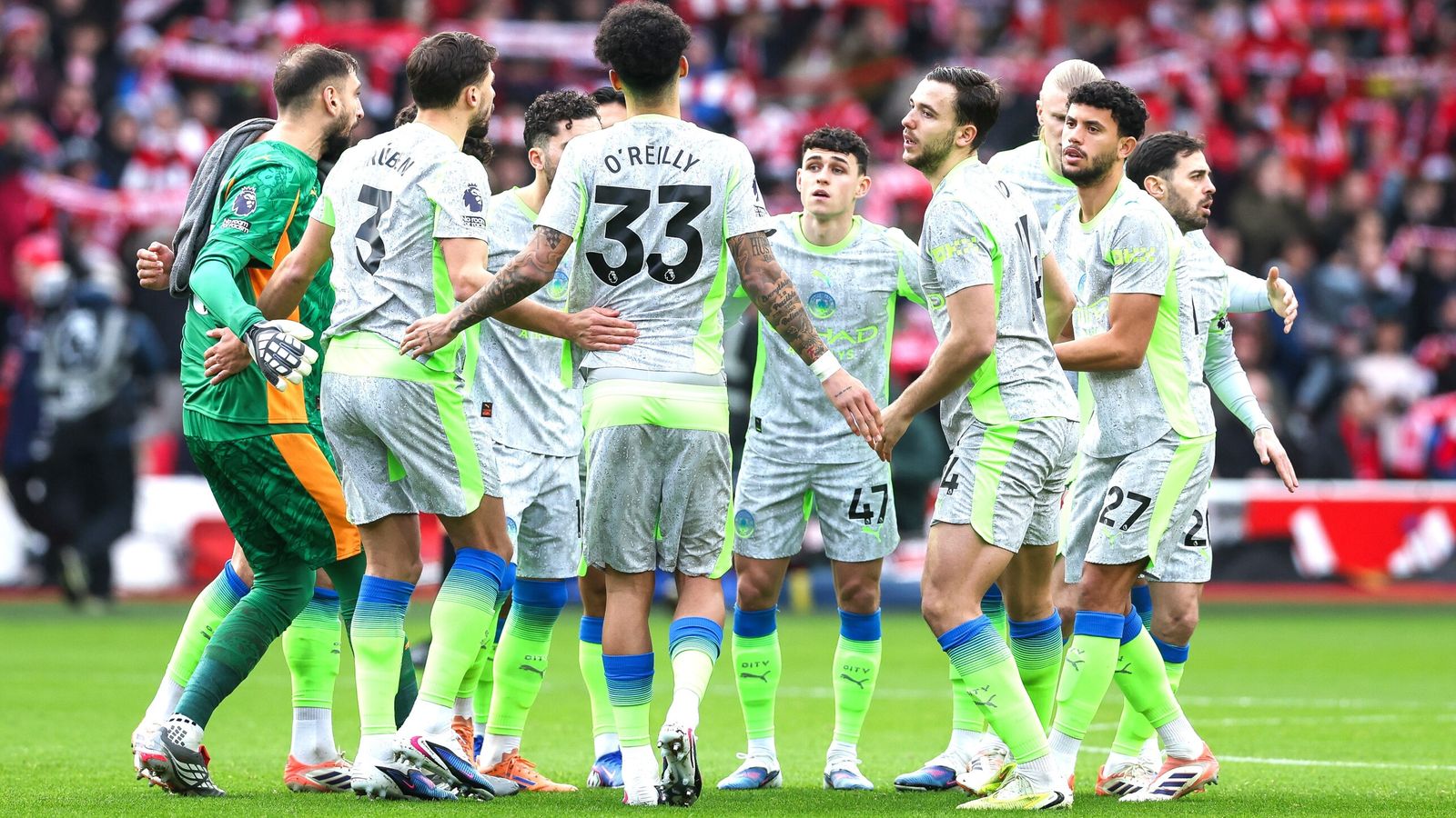 Nottingham Forest lodge complaint over officiating in Man City defeat and ask for audio from refereeing body | Football News