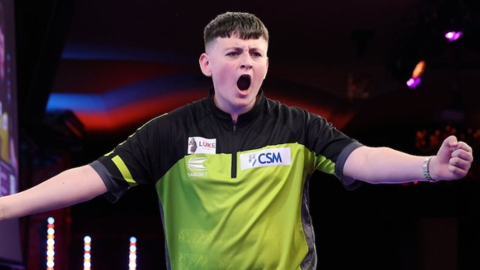 Mitchell Lawrie, 15, continues historic Lakeside run into WDF World Championship semi-finals | Darts News