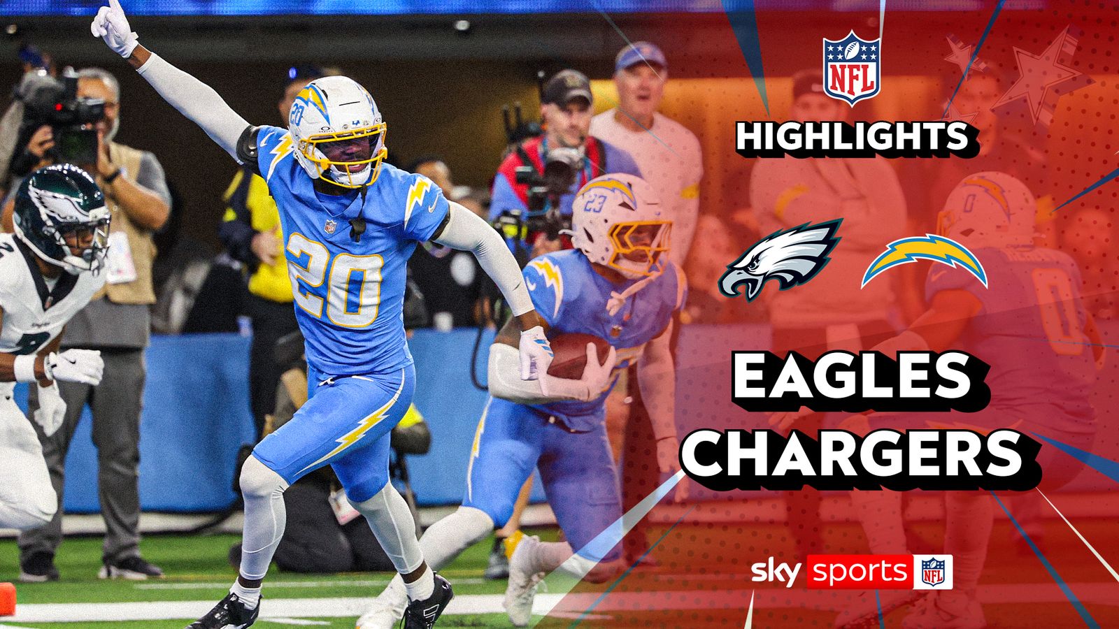 Highlights: Chargers seal win over Eagles with interception in OT!