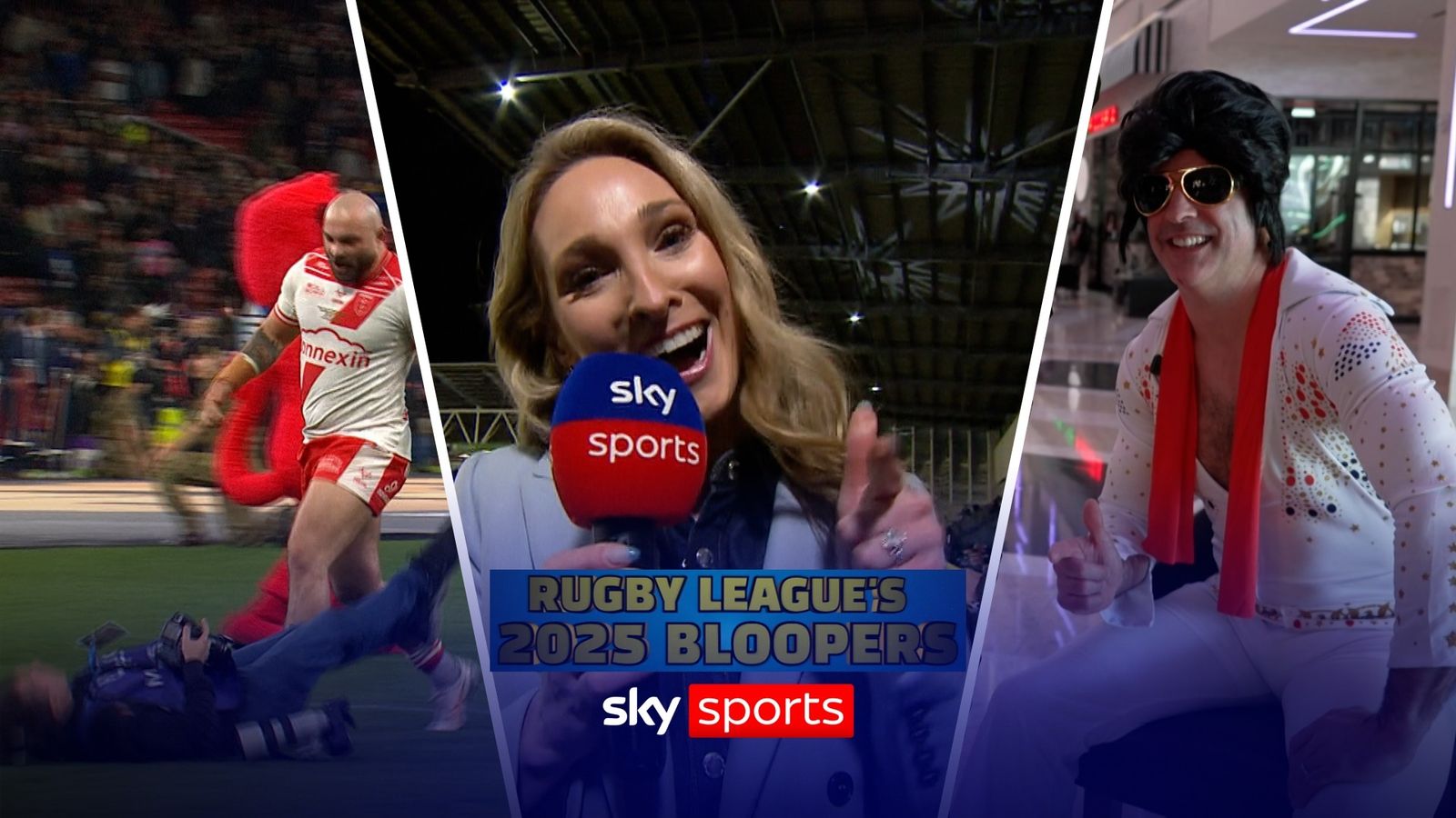 The funniest moments in Rugby League on Sky Sports in 2025!