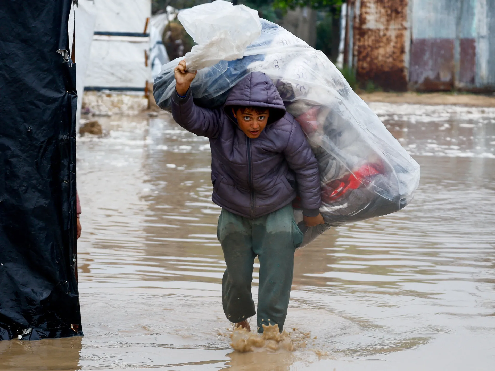 Doctors fear ‘swamp fever’ spreading in flood-hit Gaza | Israel-Palestine conflict