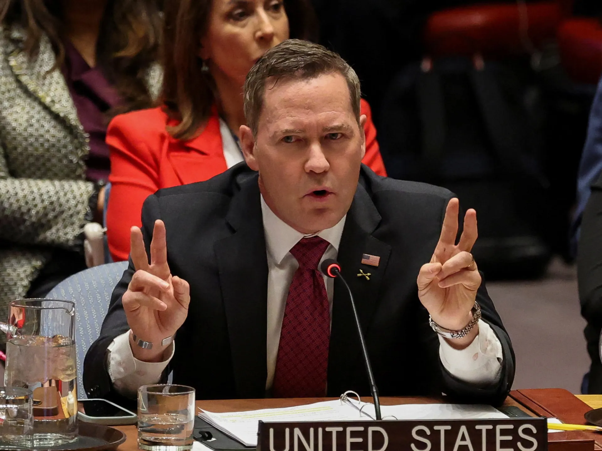 Maduro not a head of state, US says at UN Security Council | US-Venezuela Tensions