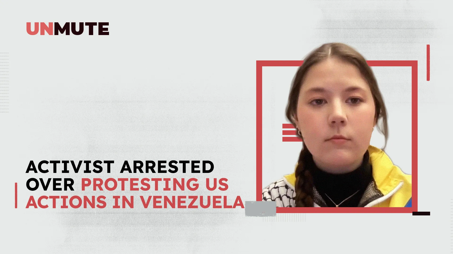 Activist arrested over protesting US actions in Venezuela