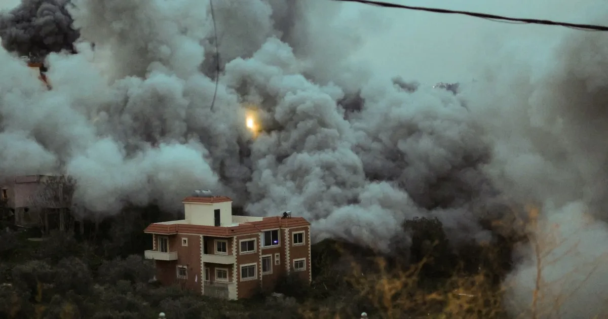 Israel bombs four Syria-Lebanon border crossings; kills 2 in south Lebanon | Israel attacks Lebanon News