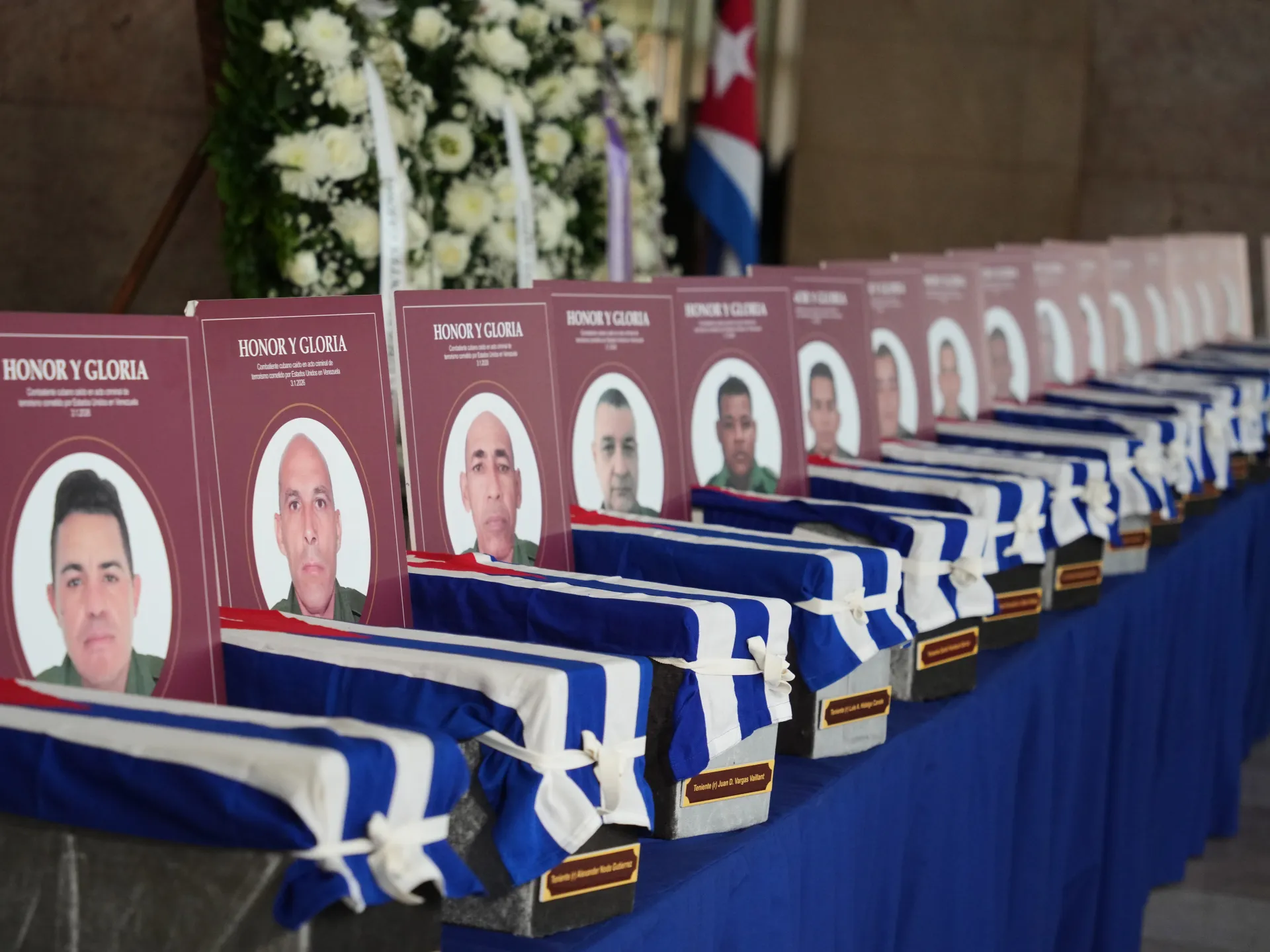 Cuba pays tribute to 32 soldiers killed in US attack on Venezuela | US-Venezuela Tensions News