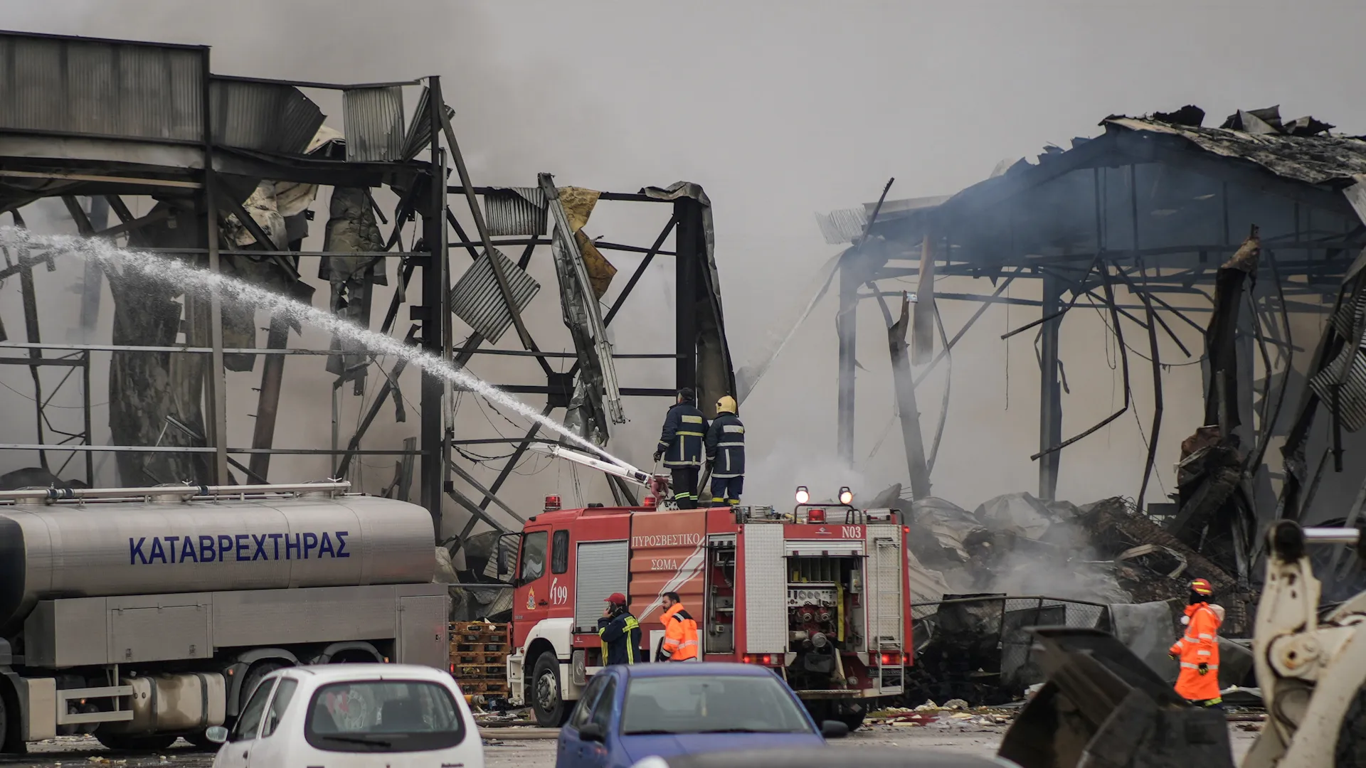 Biscuit factory explosion in Greece kills at least four | Newsfeed