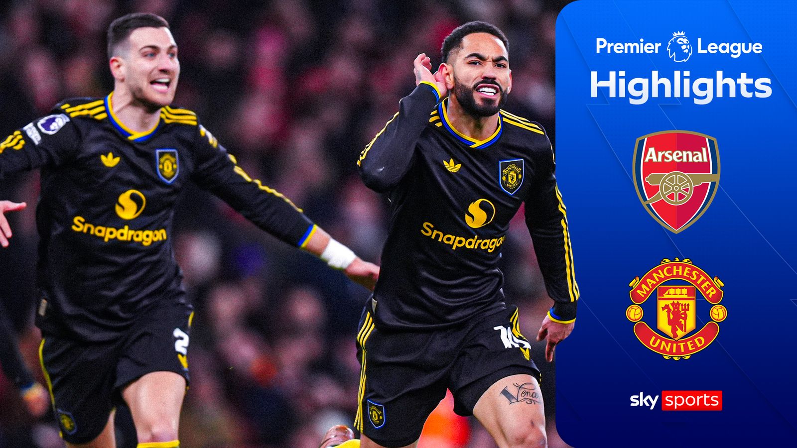 Two WONDER strikes fire Man Utd to huge win in five-goal thriller at Emirates!