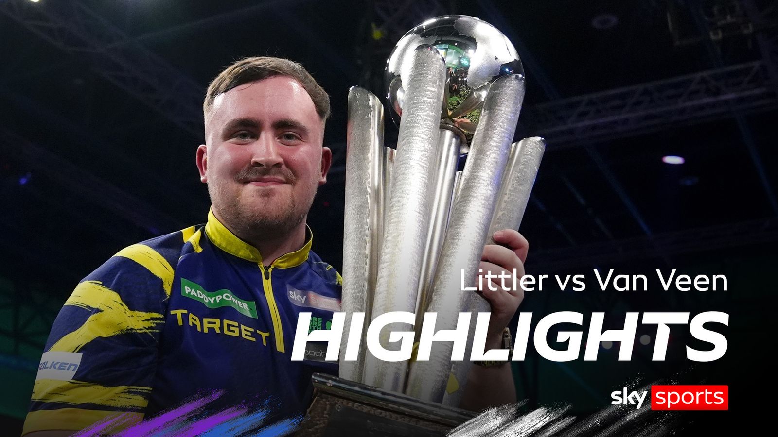 Littler dominates Van Veen to retain his World Darts Championship title!