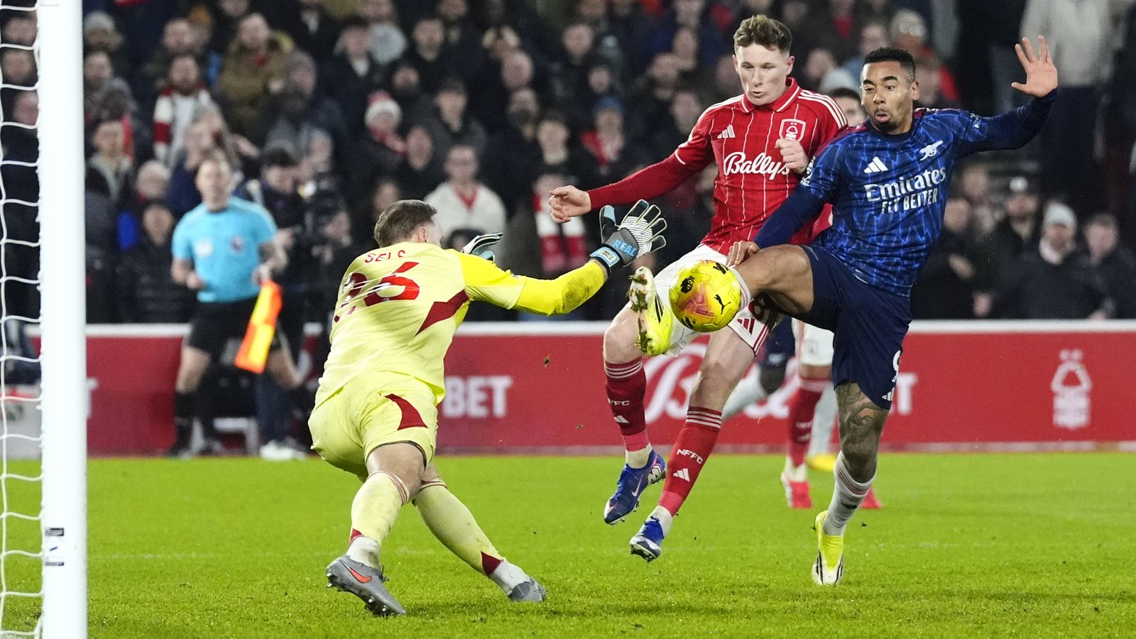 N Forest 0 – 0 Arsenal