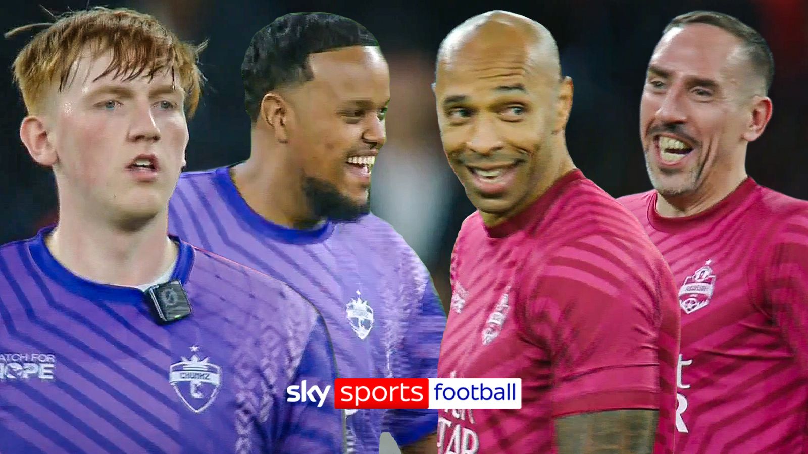 Hazard, Henry, Marcello, KSI and Mr Beast all star in Match for Hope!